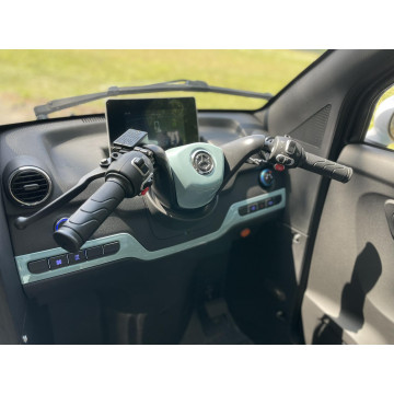 Elektromobil - Elektrická tříkolka Leramotors E3 Modrá Pacific