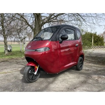 Elektromobil - Elektrická tříkolka Leramotors E3 Červená Limited LiFePO4 100AH