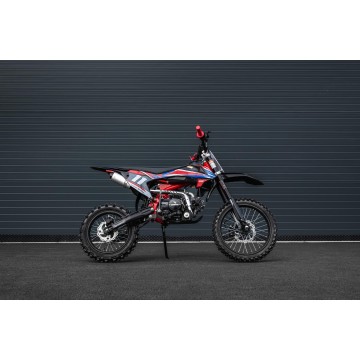 Pitbike Leramotors Shark 125ccm E-Start 4T 17/14 červená