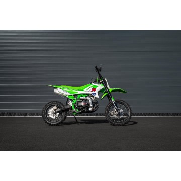 Pitbike Leramotors By Apollo THUNDER 125 poloautomat 14/12 E-Start Zelená