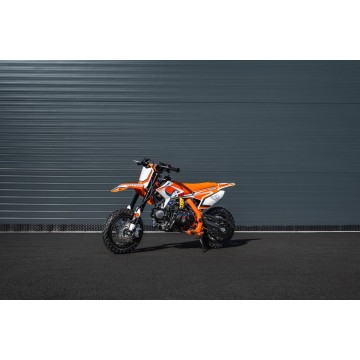 Pitbike Leramotors by APOLLO THUNDER 70cc 12/10 Automat E-Start Oranžová