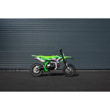 Pitbike Leramotors by APOLLO THUNDER 70cc 12/10 Automat E-Start Zelená