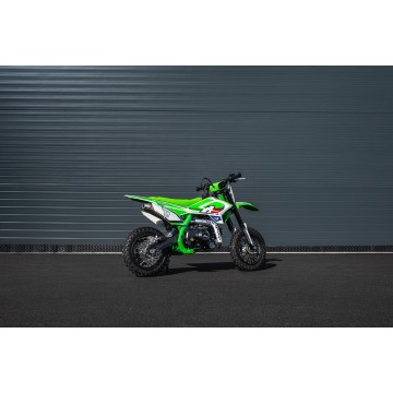 Pitbike Leramotors by APOLLO THUNDER 70cc 12/10 Automat E-Start Zelená