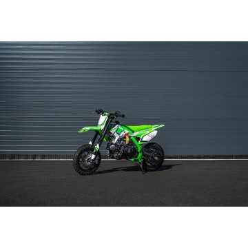 Pitbike Leramotors by APOLLO THUNDER 70cc 12/10 Automat E-Start Zelená