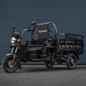 Elektrická nákladní tříkolka Leramotors Cargo G1 1000W - Tuk Tuk Černá