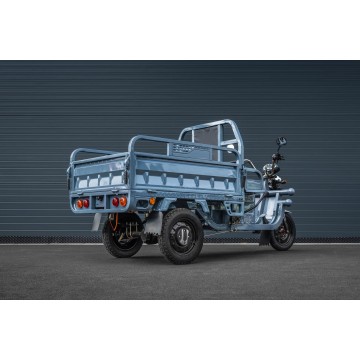 Elektrická nákladní tříkolka Leramotors Cargo G1 1000W - Tuk Tuk Šedá
