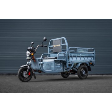 Elektrická nákladní tříkolka Leramotors Cargo G1 1000W - Tuk Tuk Šedá
