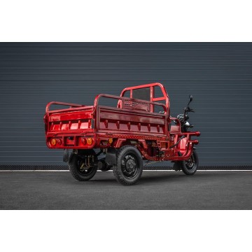Elektrická nákladní tříkolka Leramotors Cargo G1 1000W - Tuk Tuk Červená