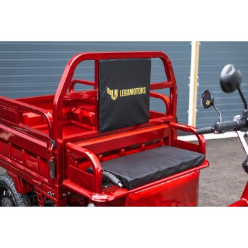 Elektrická nákladní tříkolka Leramotors Cargo G1 1000W - Tuk Tuk Šedá