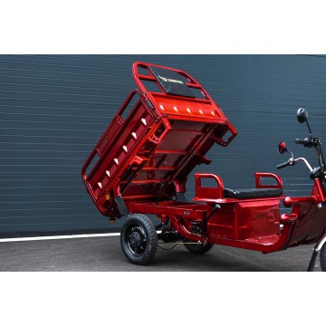 Elektrická nákladní tříkolka Leramotors Cargo G1 1000W - Tuk Tuk Černá