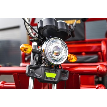 Elektrická nákladní tříkolka Leramotors Cargo G1 1000W - Tuk Tuk Zelená