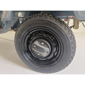 Elektrická nákladní tříkolka s kabinou Leramotors Cargo G1 1000W - Tuk Tuk Zelená