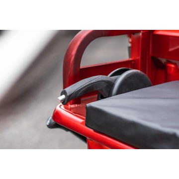 Elektrická nákladní tříkolka s kabinou Leramotors Cargo G1 1000W - Tuk Tuk Zelená