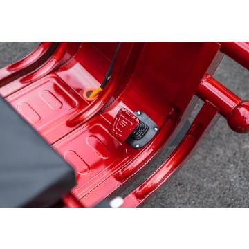 Elektrická nákladní tříkolka s kabinou Leramotors Cargo G1 1000W - Tuk Tuk Zelená