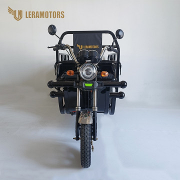 Elektrická nákladní tříkolka s kabinou Leramotors Cargo G1 1000W - Tuk Tuk Černá